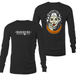 darktide, co, darktideco, d shirt, darktide co d shirt, clothing, shirt, sunshine coast, queensland, t shirt, streetwear, dark clothing, black, chest patch, logo, long sleeve, dead nun