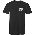 darktide, co, darktideco, d shirt, darktide co d shirt, clothing, shirt, sunshine coast, queensland, t shirt, streetwear, dark clothing, black, chest patch, logo